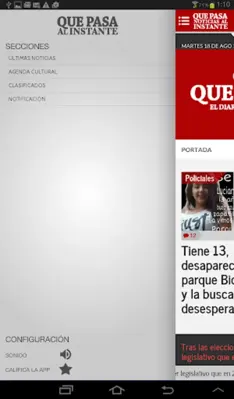 Que Pasa Salta android App screenshot 2