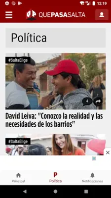 Que Pasa Salta android App screenshot 5